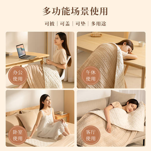 forestlife针织暖身毯 商品图3