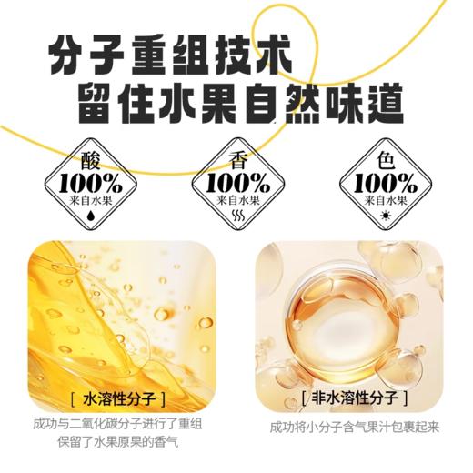 猫哆哩天然气 【清凉】特色水果果汁多口味绿色食品汽水果汁饮料 商品图3