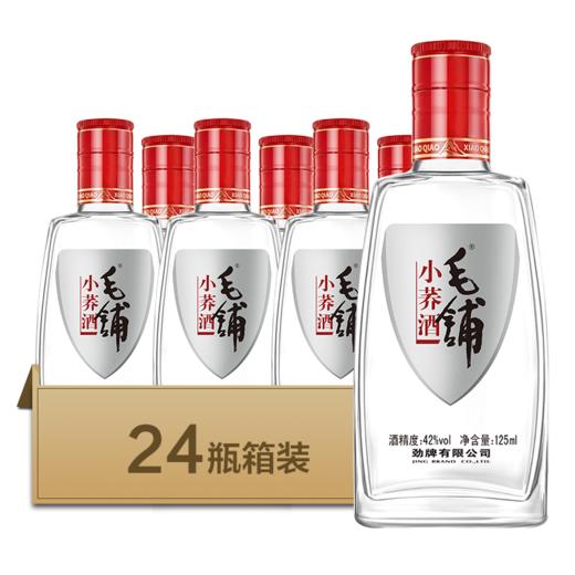 125ml42度毛铺苦荞酒·小荞 _1*24 商品图1