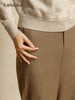 【商场同款】阿菁娜2024年冬季新款百搭经典直筒长裤A29D110057 商品缩略图4