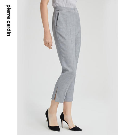 皮尔卡丹女装裤子淑女九分百搭休闲裤通勤直筒裤女P2217T2028H0
 商品图2