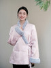 盛唐牡丹|粉色蝶恋花棉服(夹棉) 商品缩略图0