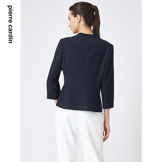 皮尔卡丹女装春季新款简约修身百搭多色西服上衣C31UL003
 商品图5