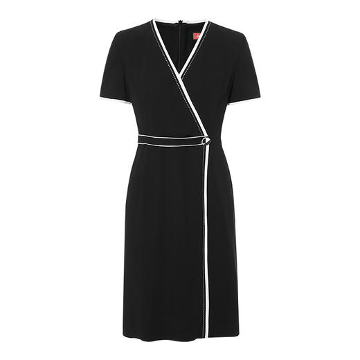 皮尔卡丹女装夏季新款轻商务职场高频连衣裙C31DS027B0
 商品图4