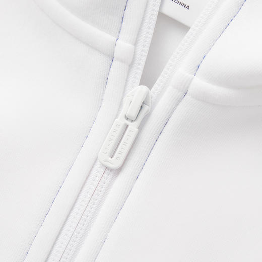 【2024新品】王曼昱同款李宁乒乓球系列男女同款开衫连帽卫衣AWDUJ05-1 商品图6