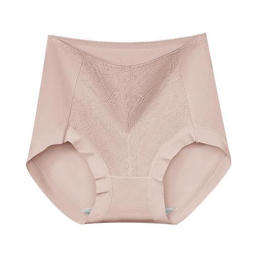 【新品福利！买一送一】蕞强长绒棉，舒适柔软；高腰收腹，修身显瘦；大码短裤，抢眼好看；精致蕾丝，性感再升级。50支长绒棉内裤，女生必备良品！ 商品图9