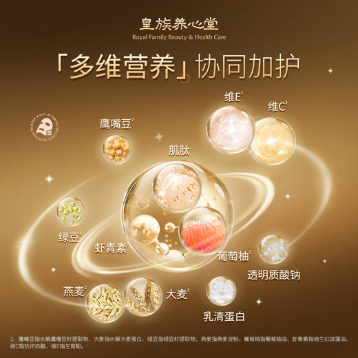 皇族养心堂多维凝脂粉面膜粉软膜米糕面膜加水调制保湿舒缓紧致 商品图1