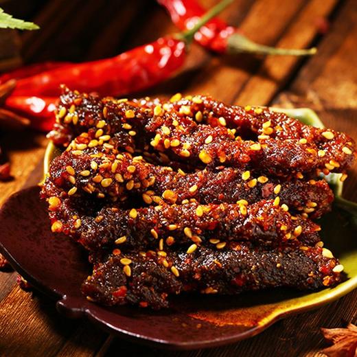 凉山阿依嫫风味牛肉香辣味80克 商品图2