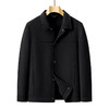 【新款DPX】大依优型翻领双面呢羊毛呢外套夹克男宽松加肥加大码上衣胖子休闲潮流 商品缩略图5