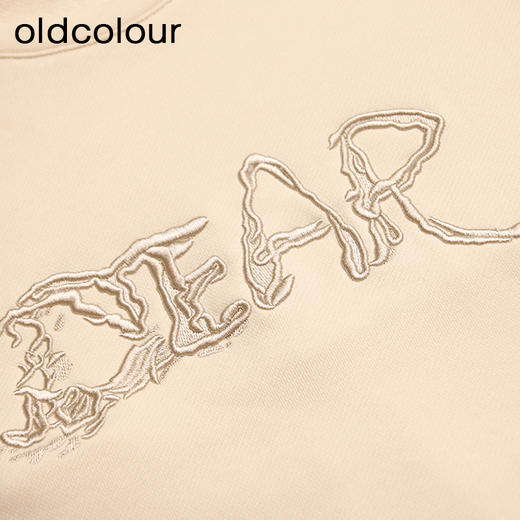 oldcolour秋冬款简约休闲气质宽松百搭中长款卫衣女O43024361 商品图4