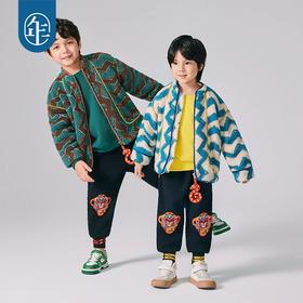 【星光大道】年衣儿童唐装外套2024冬男女童新中式国风摇粒绒上衣G