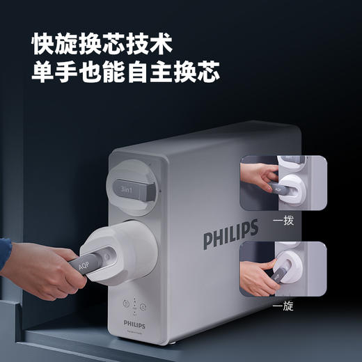 飞利浦（PHILIPS）厨下净水器滤芯AUT605CF 适用:AUT4023R800 商品图1