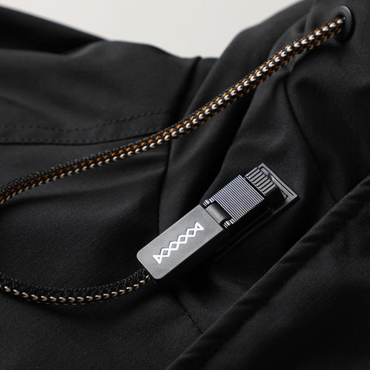 【特大码】【新款DPX】大依优型大码潮款工装连帽羽绒服鸭绒外套休闲胖子大码男休闲宽松加肥加大上衣 商品图5