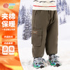 贝贝怡童装男童夹棉长裤子冬季2024新款加厚保暖休闲裤儿童工装裤ZB4DK019 商品缩略图6