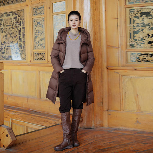 绽放779朵/暖宝宝打底衫秋冬羊绒蛋白半高领H型叠穿百搭长袖T恤 商品图4