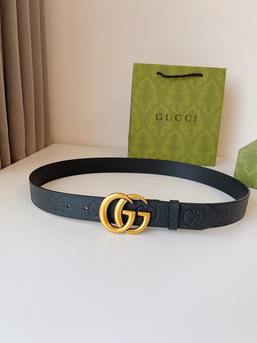 秋冬特惠💰300【Gucci】男士腰带 早秋系列添姿加彩。这款亮眼的腰带 商品图2