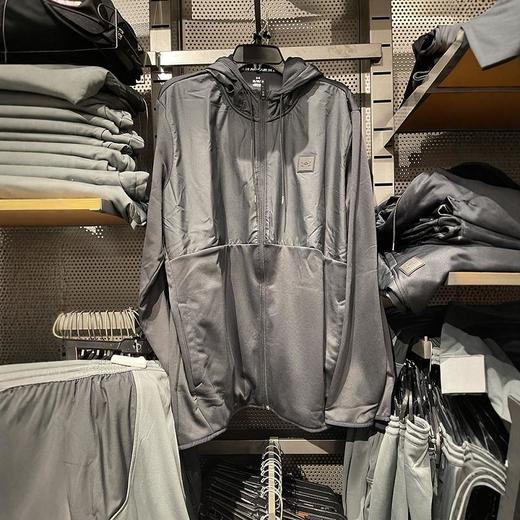 Under Armour/安德玛 男士春秋宽松*连帽拼接加绒拉链夹克外套 商品图0