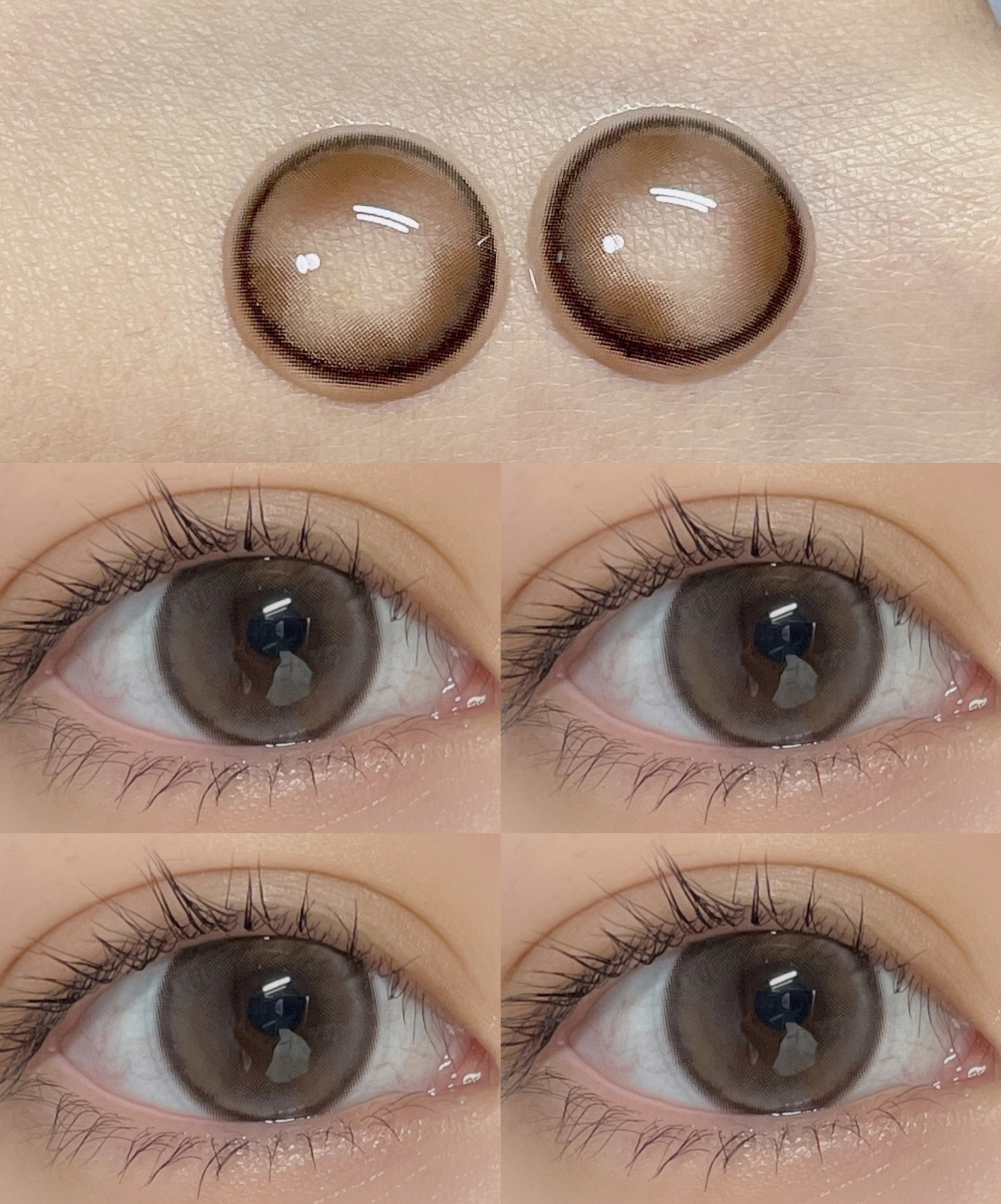 bennycat半年抛美瞳 萌熊软糖 14.5mm