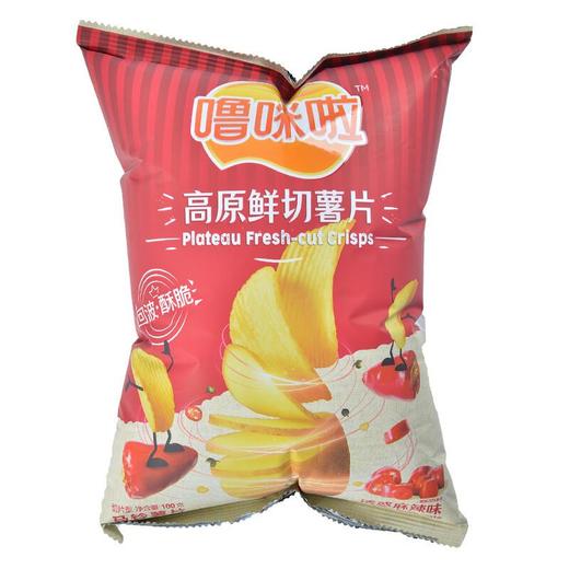 噜咪啦薯片诱惑麻辣100g 商品图0