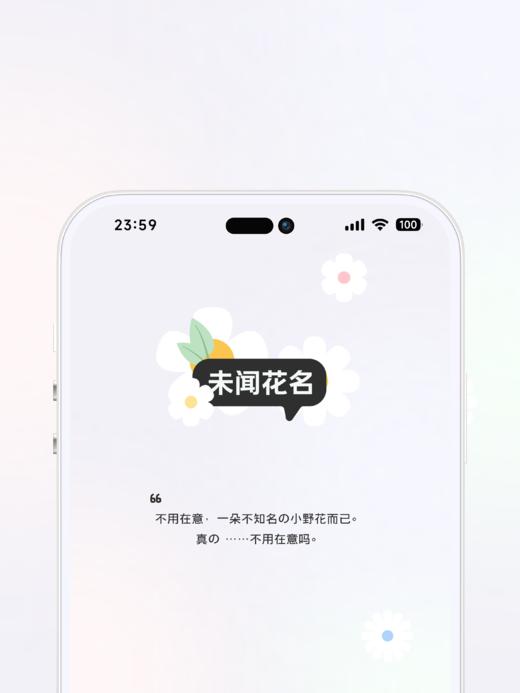 【未闻花名】小清新主题。 商品图0