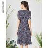 皮尔卡丹女装新款通勤修身印花百搭短袖连衣裙P3252D3151L3
 商品缩略图2