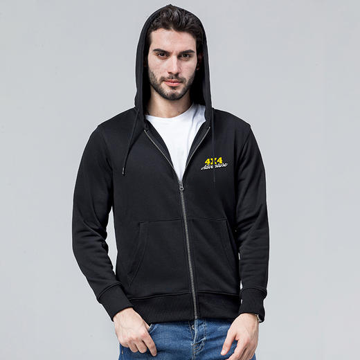 自由基地4X4穿越山野牧马人图案印花设计带帽卫衣SBS拉链连帽卫衣 NMT-2192 商品图0