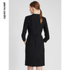 皮尔卡丹女装连衣裙三醋酸高级感商务通勤OL长袖裙子P2302E2919B0 商品缩略图3