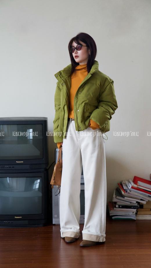 【门店同款】ENJOY冬季撞色腰包加绒直筒裤 159947829 商品图1