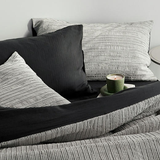 A类全棉色织提花四件套 商品图2