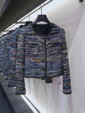 爆款小香风外套女2024新款短款高端小个子秋款法式名媛设计感上衣