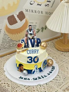 篮球明星主题款蛋糕