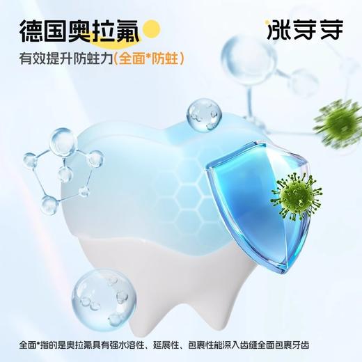妙抚涨芽芽婴幼儿温和清洁牙膏草莓味10g（4个月-2岁） 商品图1