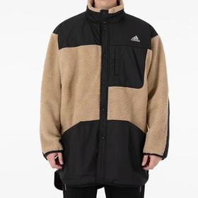 249元 adidas休闲拼色羊羔绒外套（线下同时在售，不保证有货）293898-SZ