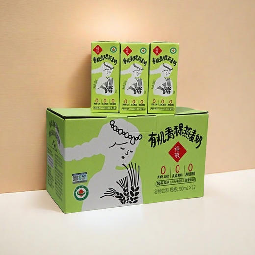 福娘有机青稞燕麦奶 12盒/箱 商品图3