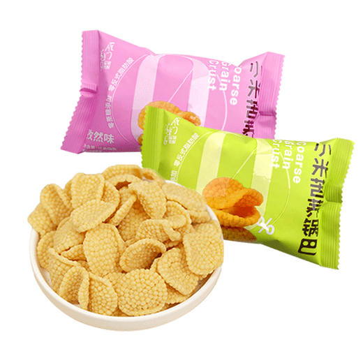 雁门清高小米苦荞锅巴500g原味孜然休闲零食追剧小吃 商品图4