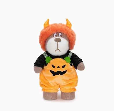 小熊汉斯万圣节恶魔套装红-M 商品图1