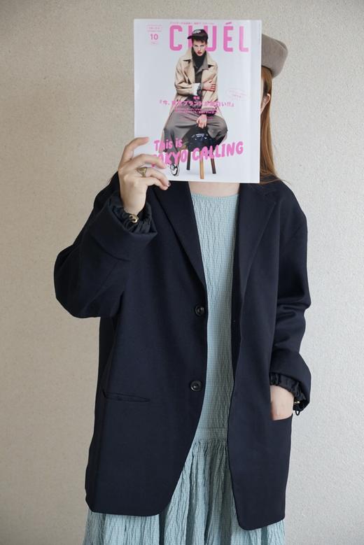 ECOLE DE CURIOSITES 单排扣oversize休闲西装​​(全内衬) 商品图13