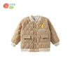 贝贝怡童装男童夹棉外套2024新款儿童加厚棒球服男孩秋冬洋气棉服ZB4DS026 商品缩略图5