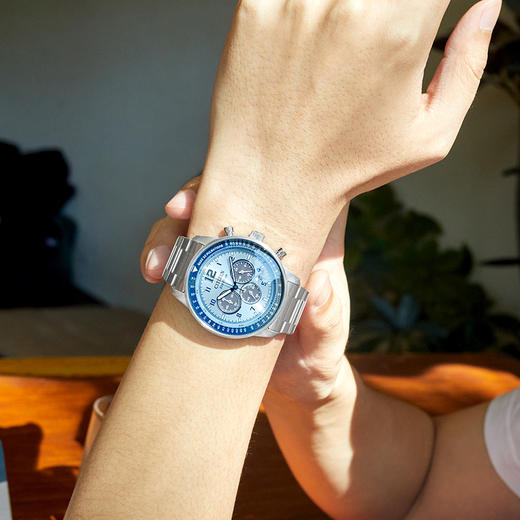 西铁城日本官方正品新FF系列钢带光动能男表CA4500-83M 商品图8