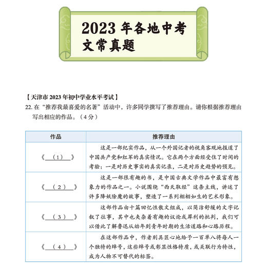 《初中必背文学常识》 商品图12