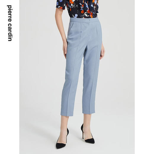 皮尔卡丹女装夏季新款简约清爽干练西服裤P2238T2030L0
 商品图2