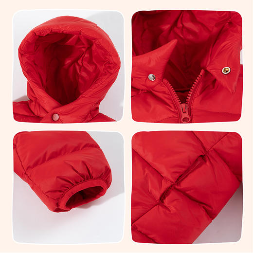 【加厚保暖】24秋冬新款男女宝宝长款羽绒服儿童防风御寒羽绒服ZB4DS006 商品图3