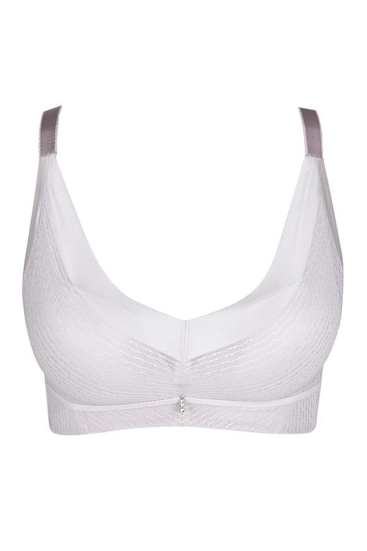 都市丽人调整型文胸轻塑锁边加厚塑身文胸树脂胶圈四排扣LJ14G1 商品图0