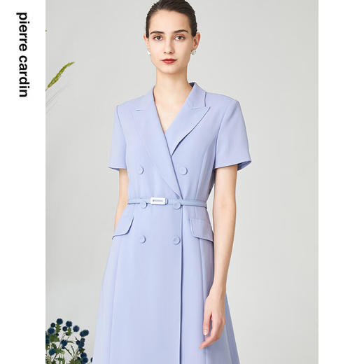 皮尔卡丹女装夏季新款通勤轻商务都市连衣裙P3204D3093L0 商品图1