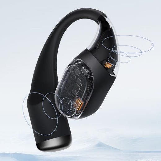 漫步者（EDIFIER）Comfo Solo 开放式真无线蓝牙耳机 挂耳式蓝牙耳机 苍穹黑 皓月白 商品图0