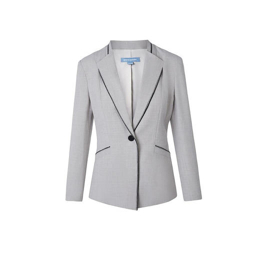 皮尔卡丹女装夏季新款通勤淑女百搭修身多色西服C32UL001
 商品图9