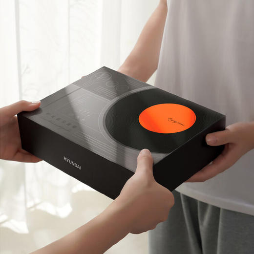 HYUNDAI时光黑胶唱片时钟蓝牙音箱YH-F170 商品图6