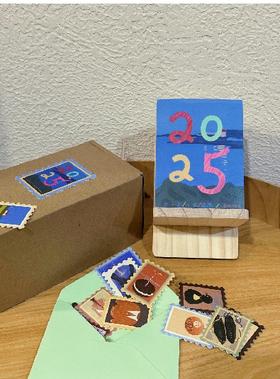 白员外UZLO丨25年插画日历