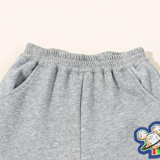 贝贝怡秋冬季新款男童保暖加厚加绒运动卫裤童装宽松休闲时尚长裤ZB4DK001 商品图5
