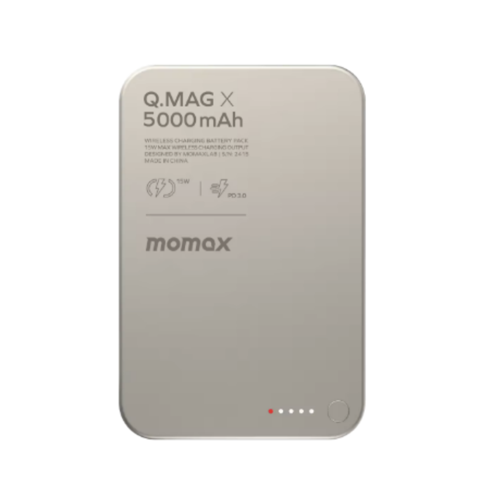 momax 移动电源 无线磁吸 5000mAh - 玫瑰金【国家3C认证】